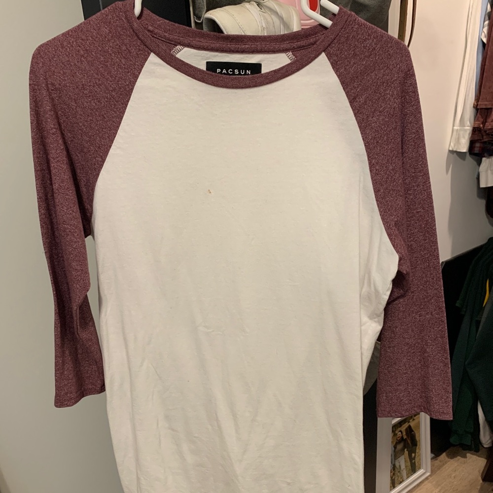 Pacsun 3/4 quarter shirt
